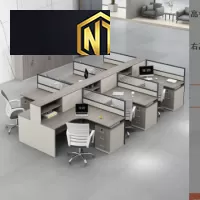 Tổng hợp các mẫu bàn làm việc theo nhóm nhân viên văn phòng chất lượng tại Nội Thất Ngọc Thịnh